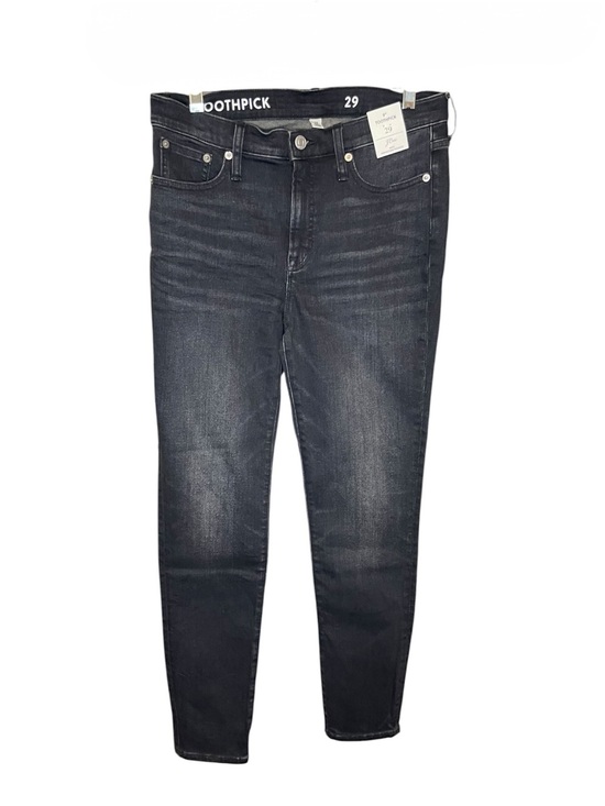 J. Crew Denim - J. Crew 9” Toothpick Charcoal Wash Size 29 NWT